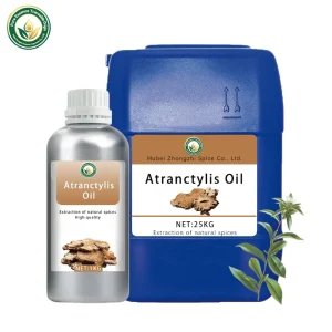 100% Natural Chinese Herbal Atractylodes Lancea Root Oil for Skin Body Care Daily Chemical Herb Extract Atractylis Bulk