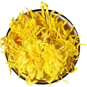100% Natural Food Grade Golden Chrysanthemum Herbal Extract Flower Tea in Plastic Container Bulk Customized Packaging