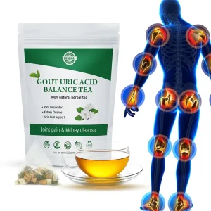 100% Natural Herbal Tea Cyclocarya Paliurus Leaf Kudzu Root Ingredients 6gx10 Bag GMP Balance Blood Uric Acid Tea