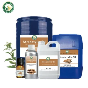 100% Pure Natural Atractylodes Essential Oil Bulk for Skin Care Massage Aromatherapy Herb Extract OEM