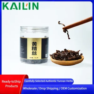 100g Factory Direct Supply Steamed Polygonatum Sibiricum Yunnan Herbal Tea Food Grade OEM Private Label Refrigerated Storage