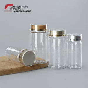 100ml PET Transparent Plastic Bottles 150ml Health Care Bottles and Pet Medicine Bottles