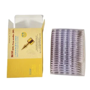 100pcs/box Disposable Sterile Ear Needles