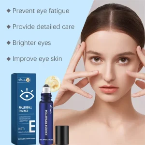 10ml Roller Ball Essence Eye Fatigue Preventing Eyes Brightening Skin Improving Dark Circles Removing Serum For Eyes