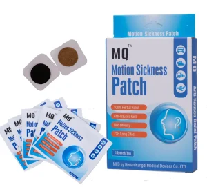 10pcs OEM ODM China Herbs Relief of Nausea and Vertigo Sea Sickness Plaster