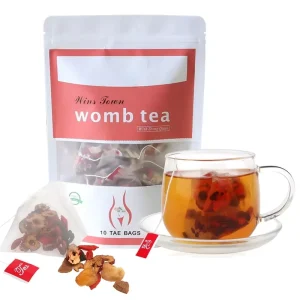 10pcs Womb Tea Instant Traditional Chinese Womb Detox Herbal Natural Beverage for Detoxification