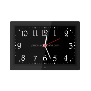 12″ Digital Calendar Clock Date Time Day Week Alarm Auto Dimming Seniors Dementia Clock Medicine Reminders Remote Control