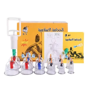 12 piece Traditional Chinese Medicine Cupping Therapy Set Vacuum Cupping Device Electromagnetic Head for Body Pain Relief CE