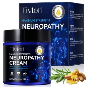 120g Natural Relief Neuropathy Cream Body Care Extra Strength Neuropathy Cream for Helps Relieve Nerve Discomfort