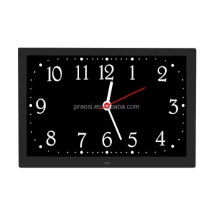 15″ Digital Calendar Dementia Clock Medicine Reminders Non-Abbreviated Day Date Month Clock Vision Impaired Senior Elderly