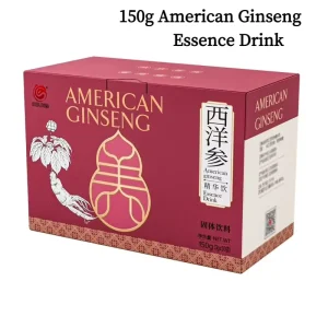 150g Food Grade High Purity American Ginseng Root Extract Powder with Saponins & Phytosterols Vacuum Packed Drink Supplement
