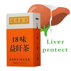 18 Flavored Liver Detox Tea Chinese Anti Herbal Liver Care Cleansing Kidney Tea Bag