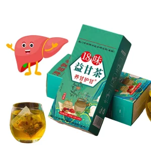 18 Flavors Anti-toxic Herbal Liver Cleansing Detox Tea Boxed Bagged Blended Health Tea