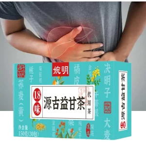 18 Flavors Liver Detox Cleansing Tea Anti-Toxic Digestive Bloating Relief Liver Protection Africa Hot Selling