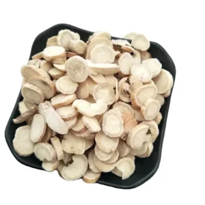 1kg Roasted Radix Paeoniae Alba Chinese Herbal White Peony Anhui Origin Dried Straight Hair