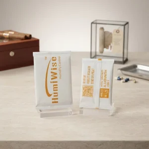 2 way Humidity Control Pack to Maintain Humidor case Precise Relative Humidity Customizable 60g