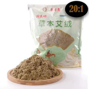 20 1 500g Chinese Moxa Moxibustion Punk Mugwort Warm Channel and Expelling Cold