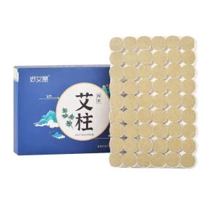 20*27mm Enlarged Moxa Cone Boxed with 54 Pieces of Aged Moxa Sticks Chinese Medicine