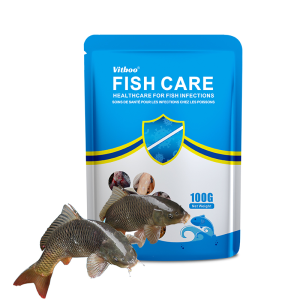 20% Ciprofloxacin Powder Fish Medicine Prevent and Treat Ulcer Disease and Bacterial Sepsis Poultry Medicine