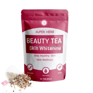 20 Days Premium Beauty Herbal Tea Bag Private Label Top Grade Skin Whitening and Spots Fading 20 Teabags