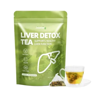 20 Pcs Low MOQ Private Label Liver Detox Cleansing Herbal Tea Vital Tea