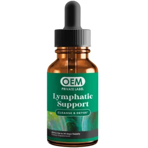 2000mg Liposomal Lymphatic Drainage Drops Lymphatic Detox and Cleanse Liquid With Echinacea Red Clover Dandelion Cleavers