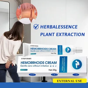 20g 0.7oz Herbal Essence Anal Hygiene Comfort Care Cream Gentle Plant Extraction for Daily Soothing Supply
