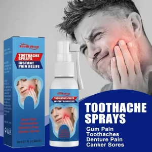 20ml Toothache Spray Swollen Gums Periodontitis Ointment Cavities Teeth Remove Antibacterials Oral Care