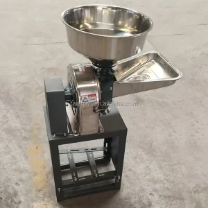 220V/380V Mini Stainless Steel Grain Mill Grinder Machine Wheat Flour Milling Soybean Pepper Spice Rice Grinding