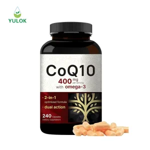 240 Caps/bottles Coenzyme Q10 Capsules Dietary Supplement Capsules Softgel