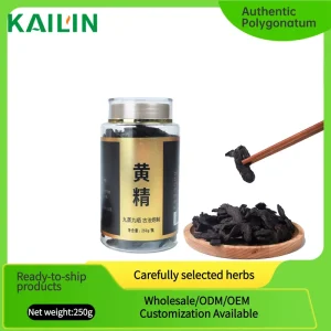 250g Premium Organic Natural Dried Polygonatum Sibiricum Yunnan Ready to Drink Herbal Tea Invigorating Spleen Kidney Relieving