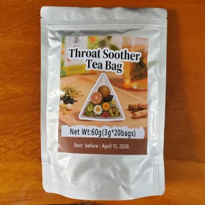 3 g * 20 Bags Throat Soother Tea Bag Fresh Siraitia Grosvenorii Health Throat Moistening Tea