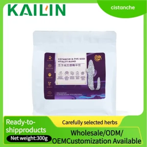 300g Food Grade Cistanche Root Extract Particle 70% Saponins Nourish Kidney Improve Energy Kailin Health Yunnan