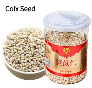300g Natural Coix Seed Premium Full Grain 300g Dried Coix Seed Pure Natural Healthy Grain Coix Seed
