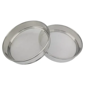 304 Stainless Steel Woven Plain Weave Wire Mesh 135 Mesh Test Sieve for Traditional Chinese Medicine Powder Fineness Detection