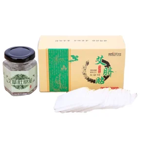 30pcs Chinese Medicine Navel Sticker Warm Moxibustion Paste Detoxification Palace Cold Paste Moxa Belly Button Sticker