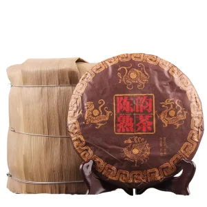 357g Yunnan Aged Pu’er Raw Slimming Tea Cake Bag