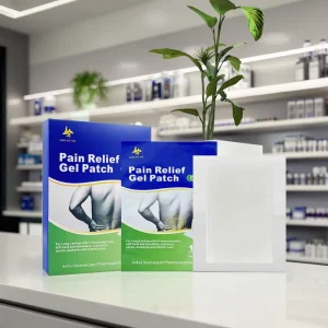 4 Pcs Box Pain Patch Chinese Herbs Gel Sticker for Body Joint Arthritic Back Neck Pain Treatment