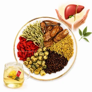 5g Liver Detox Tea Chrysanthemum Cassia Seed Burdock Honeysuckle Eyes Health Tea Bags Clear Fire Sachet Chinese Tea