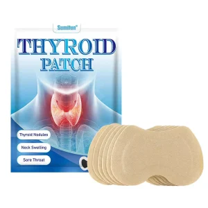 6 PCS Chinese Herbal Patch for Thyroid Health Care Nasal Body Patches Targeting Thyroid Nodule Lymph