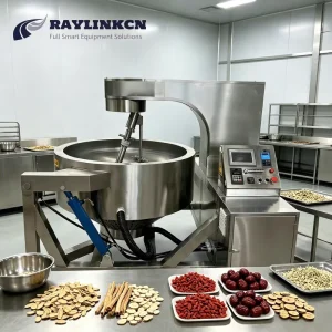 600L Herbal Pill Processing Machine Tilting Planetary Stirring Jacketed for Chinese Medicine Extract Boiling Factory