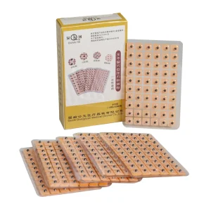 600PCS Ear Seeds Auriculotherapy Silicone Ear Massage Model Ear Seeds Acupuncture Kit