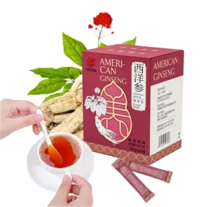 60g Food Grade High Purity American Ginseng Root Extract Powder Saponins Phytosterols Vacuum Packed 70% Cardiovascular Support
