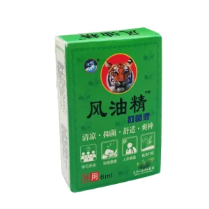 6ML Body Application Wind Oil Essence Refreshing Anti Fatigue Herbal Extract for Itchy Skin Dizziness & Mosquito Bite Relief