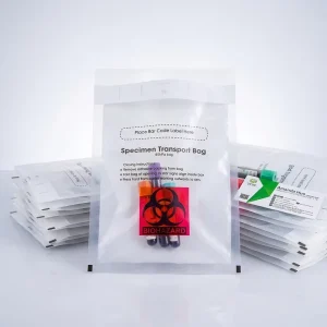 95kPa Certified Medical Specimen Transport Bag With Absorbent Pocket