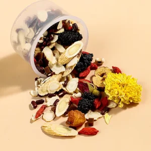 A Jiao Ginseng & Double Ginseng Nourishing Goddess Tea Canned Fresh-lock Herbal Tea