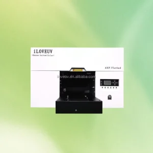 A3 30cm UV DTF Small Glass Printer with UV Ink for Stickers