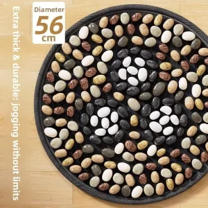 Acupressure Mat Ultra slow Jogging Pebble style Foot massage Insole Traditional Chinese Medicine Tool Unblock Meridians Foot