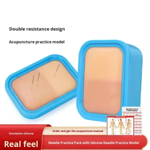 Acupuncture Practice Needle Pricking Package Dual Resistance Design Simulation Skin Model Chinese Medicine Student Training