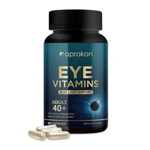 Adult 40+ Eye Support Vitamins Capsules With Lutein & Zeaxanthin Relieve Eye Strain & Protect Macular Health Capsules